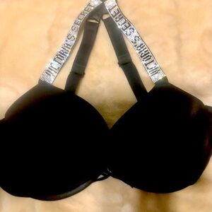 Victorias Secret sequin straps bra 38 C